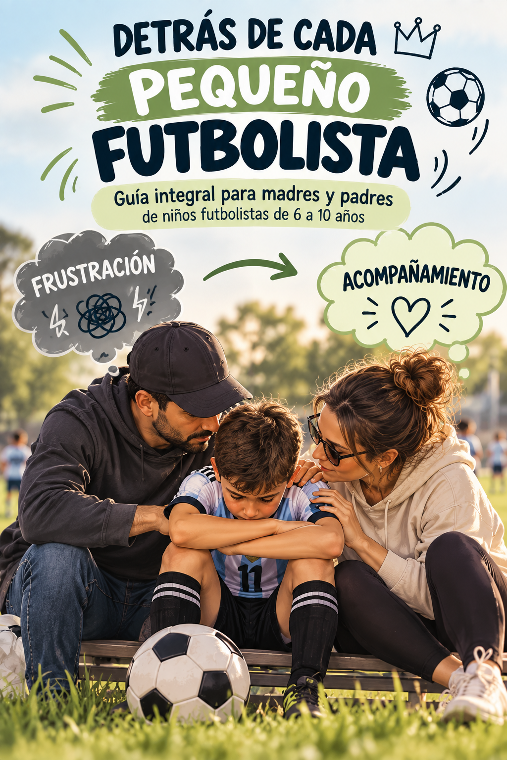 Detras de cada pequeño futbolista